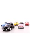 Star Global 6 Adet Çek-Bırak Metal Vosvos Araba Dıe Cast Büyük Boy 12cm