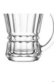 Lav venüs kulplu çay bardak - 6 lı kulplu çay bardağı cam fincan