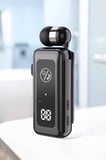Kablolu Makaralı Bluetooth Kulaklık Uzun Pil Ömrü Dijital Göstergeli