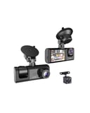 Full HD Çözünürlüklü Üç Kameralı Araç İçi Kamera – Park ve Sürüş G?