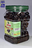 Yağlı Sele Siyah Zeytin Iri Kalibre Doğal Tatlandırma Doğal Fermente Siyah Zeytin 900 gr 261-290