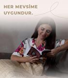 Sinada Ağırlıklı Battaniye Tek kişilik Yorgan 3 Kg Mavi 104x152 %100 Yün Dolgulu  4 Mevsim Kullanılabilir