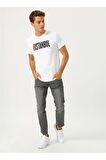 Levis Erkek Bisiklet Yaka Basklı İstanbul T-Shirt A7747-0000