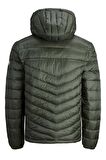 Jack & Jones Erkek Şişme Puffer Kapüşonlu Mont - 12211785