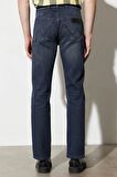 Wrangler Erkek Texas Pamuklu Normal Bel Straight Fit Düz Paça Esnek Jeans Kot Pantolon - W121026001