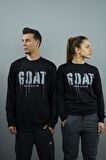 G.O.A.T. Baskılı Kadın Sweatshirt