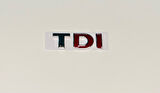 VOLKSWAGEN TIGUAN 2007 - 2010 TDİ İKİ KIRMIZI ARKA BAGAJ YAZISI