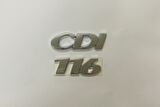 Mercedes W639 VİTO 2004 - 2014 CDI 116 ARKA BAGAJ YAZISI KROM