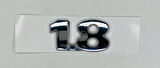 VOLKSWAGEN BORA 1997 - 2005 1.8 ARKA BAGAJ YAZISI KROM