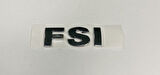 VOLKSWAGEN GOLF 5 2003 - 2007 FSİ ARKA BAGAJ YAZISI KROM
