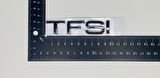 AUDİ A4 TFSİ 2013 - 2021 KROM ARKA BAGAJ YAZISI SET