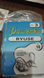 POWEREX  RYUSEN BH 3 No. Olta İğnesi Black NİCKEL 10 lu