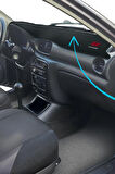 Hyundai Accent Yumurta Kasa Siyah Torpido Koruma Halısı | Hyundai Dijital Baskılı Araç Yastık