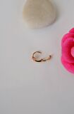 Halka Model Pembe Renk Mini Yıldızlı Tragus Piercing Helix