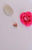 Renkli Kelebek Helix Piercing Küpe Kıkırdak Lob