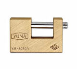 Yuma Kayar Milli Pirinç Asma Kilit 80 mm
