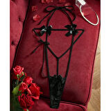  Fantezi Fiyonklu Lastik Gecelik (Eldivensiz) TG2710139