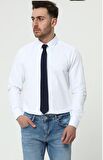 Düğmeli Yaka Uzun Kol Erkek Gömlek