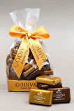 Gümüş Renk Dereceli Termos & Rebul Kolonya & Siyah Kartlık & Godiva Napoliten Çikolata Hediye Seti