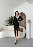 Yonca Moda Evi Florina Midi Boy Elbise