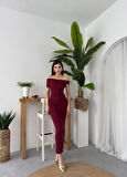 Yonca Moda Evi Dron Straplez Elbise