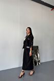 Yonca Moda Evi CROP CEKET - ETEK TAKIM - Siyah