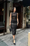 Yonca Moda Evi Cindy Transparan Tül Elbise 2683-8