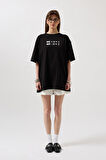 Yonca Moda Evi Kabartma Baskılı T-Shirt