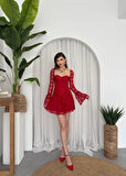 Yonca Moda Evi Evita Mini Elbise