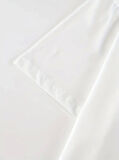 Yonca Moda Evi New York Baskılı Oversize Bisiklet Yaka T-shirt - Beyaz