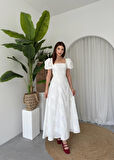 Yonca Moda Evi Graf Balon Kol Elbise