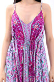 Yonca Moda Evi 6467 ELBİSE-MOR