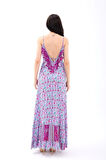 Yonca Moda Evi 6467 ELBİSE-MOR