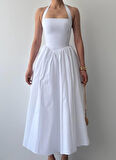 Yonca Moda Evi Fedra Midi Elbise