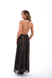 Yonca Moda Evi 7472 ELBİSE-LEOPAR
