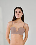 YENİ İNCİ STRAPLEZ BALENSİZ DOLGULU HAFİF SÜTYEN BR103