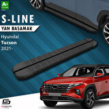 S-Dizayn Hyundai Tucson 4 S-Line Siyah Yan Basamak 173 Cm 2021-2024 A+ Kalite
