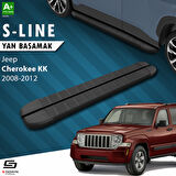 S-Dizayn Jeep Cherokee KK S-Line Siyah Yan Basamak 153 Cm 2008-2012 A+ Kalite