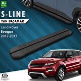 S-Dizayn Land Rover Range Rover Evoque S-Line Siyah Yan Basamak 173 Cm 2012-2017 A+ Kalite