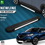 S-Dizayn Renault Kadjar NewLine Aluminyum Yan Basamak 173 Cm 2015-2022 A+ Kalite