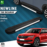 S-Dizayn Skoda Kodiaq NewLine Aluminyum Yan Basamak 193 Cm 2017-2023 A+ Kalite