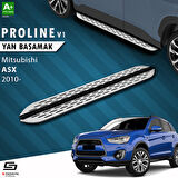 S-Dizayn Mitsubishi ASX OEM Still Pro V1 Aluminyum Yan Basamak 183 Cm 2010 Üzeri A+ Kalite