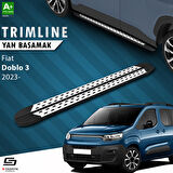 S-Dizayn Fiat Doblo 3 TrimLine Gri Yan Basamak 202 Cm 2023 Üzeri
