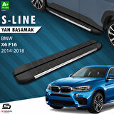 S-Dizayn Bmw X6 F16 S-Line Krom Yan Basamak 193 Cm 2014-2018 A+ Kalite