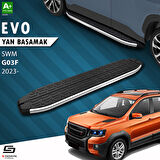 S-Dizayn SWM G03F Evo Krom Yan Basamak 193 Cm 2023 Üzeri A+ Kalite