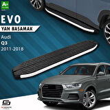 S-Dizayn Audi Q3 8U Evo Aluminyum Yan Basamak 173 Cm 2011-2018 A+ Kalite