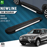 S-Dizayn Bmw X3 F25 NewLine Aluminyum Yan Basamak 193 Cm 2010-2017 A+ Kalite