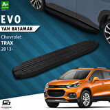 S-Dizayn Chevrolet Trax Evo Siyah Yan Basamak 163 Cm 2013-2022 A+ Kalite