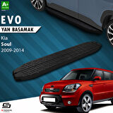 S-Dizayn Kia Soul Evo Siyah Yan Basamak 173 Cm 2009-2014 A+ Kalite