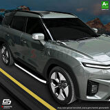 S-Dizayn Skoda Karoq Evo Aluminyum Yan Basamak 173 Cm 2018 Üzeri A+ Kalite